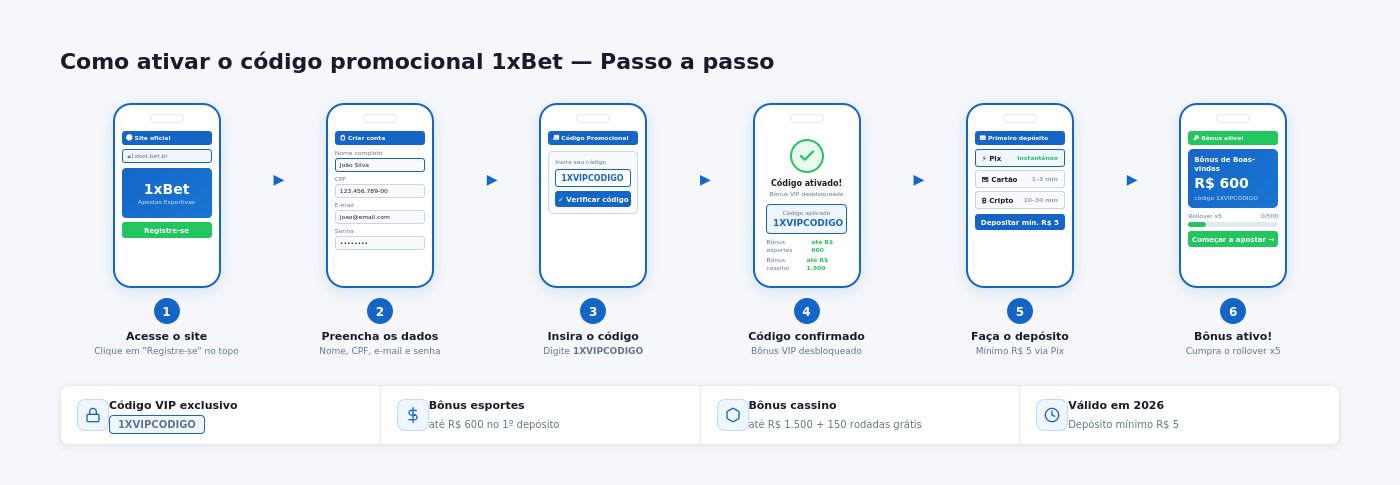 1xbet codigo